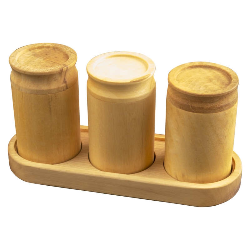 جای ادویه ساج مدل 103 مجموعه 3 عددی