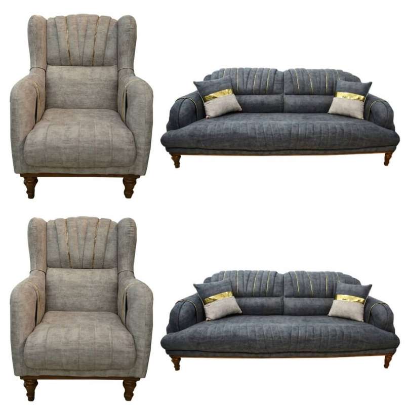 مبل راحتی هشت نفره مدل لوئه سا