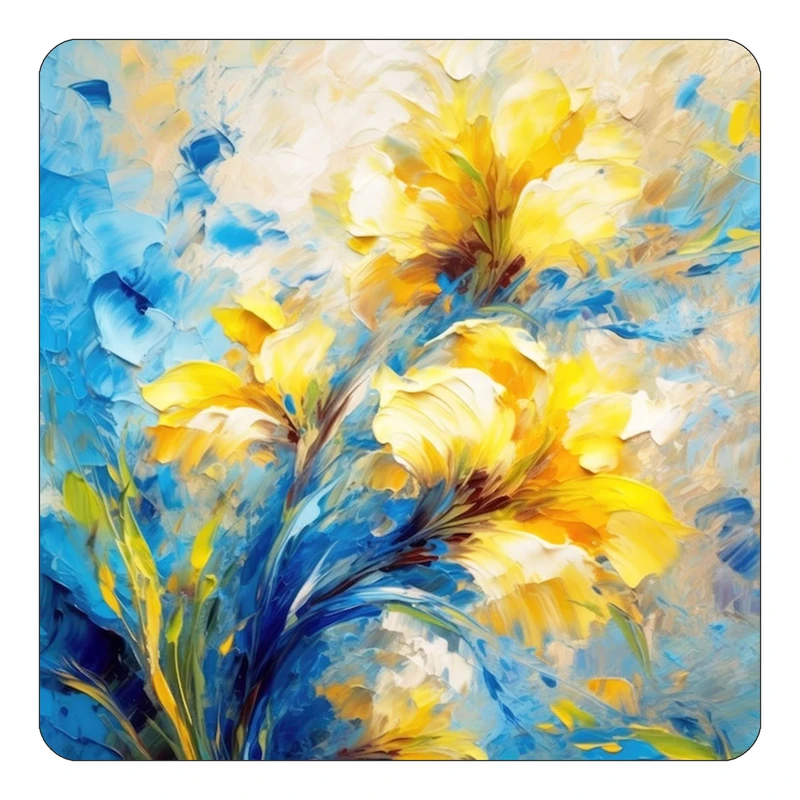 مگنت کاکتی طرح نقاشی رنگ روغن مدل mp73463