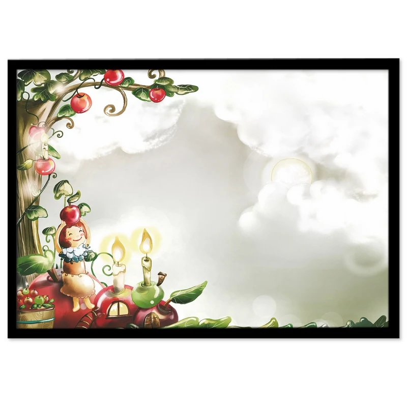 تابلو
کودک بکلیت طرح نقاشی کودکانه مدل B-S969