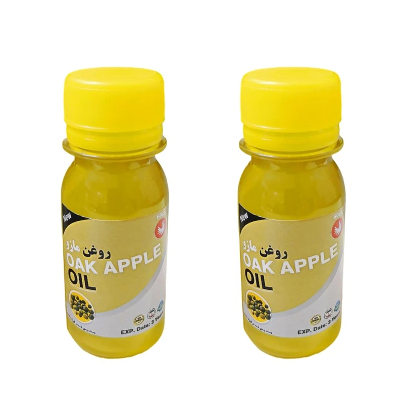 روغن مازو پامکا مدل پایه حجم 60 میلی لیتر مجموعه 2 عددی