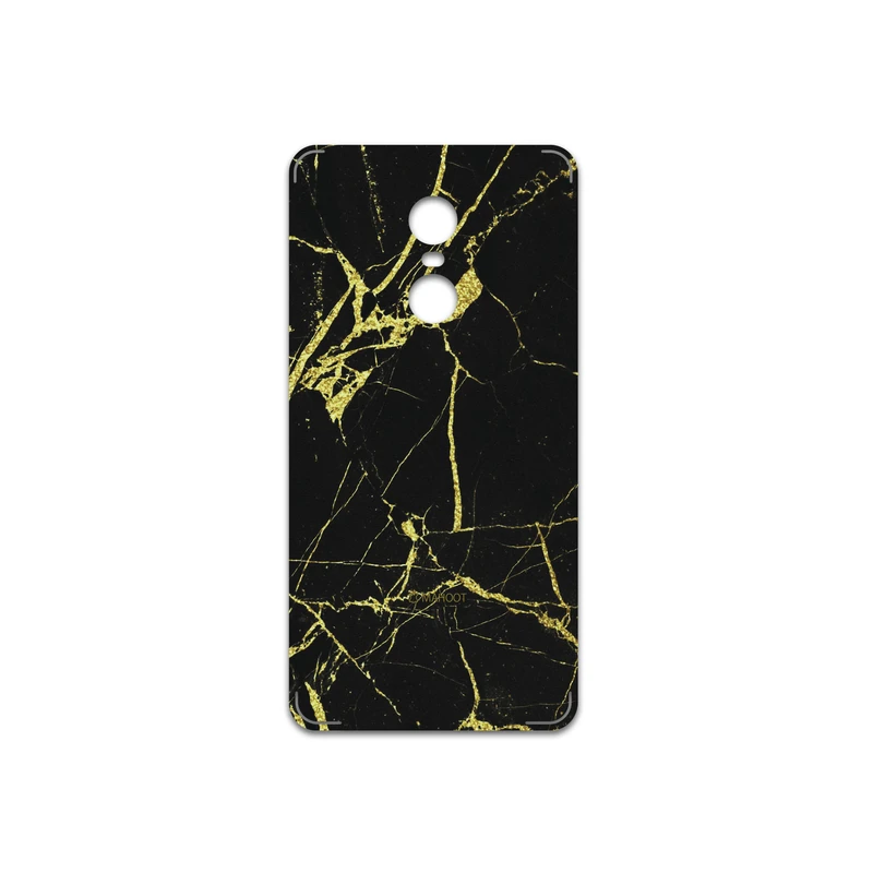 برچسب پوششی ماهوت مدل Graphite-Gold-Marble مناسب برای گوشی موبایل شیائومی Redmi Note 4X
