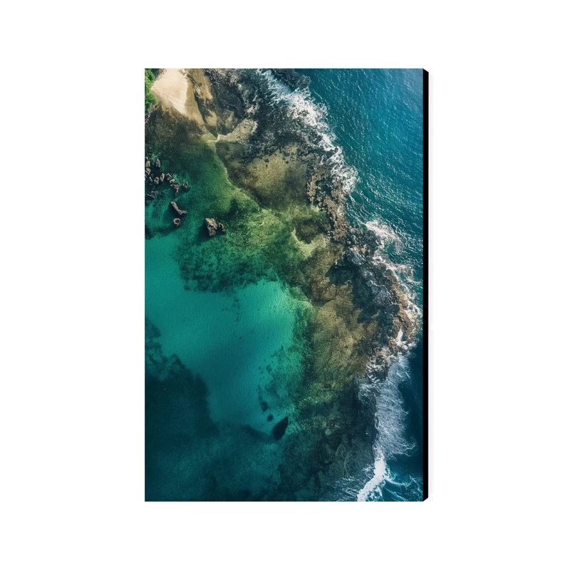 تابلو شاسی عرش مدل فانتزی منظره ساحل کد As4284