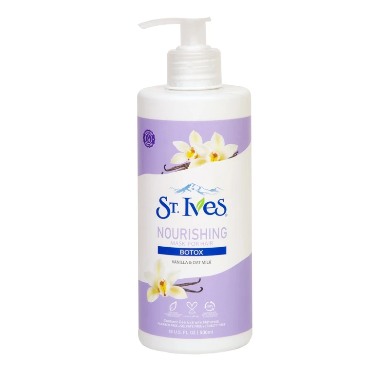 ماسک مو اس تی.ایوز مدل NOURISHING سری BOTOX حجم 500 میلی لیتر