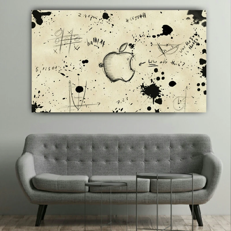تابلو شاسی طرح مدرن apple کد BL131