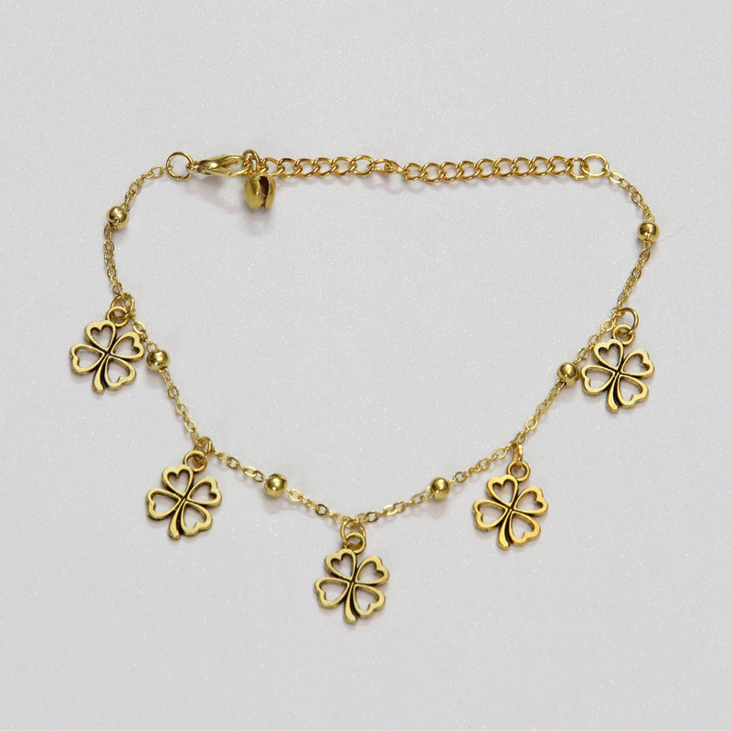 پابند زنانه مدل گل کد HN1717