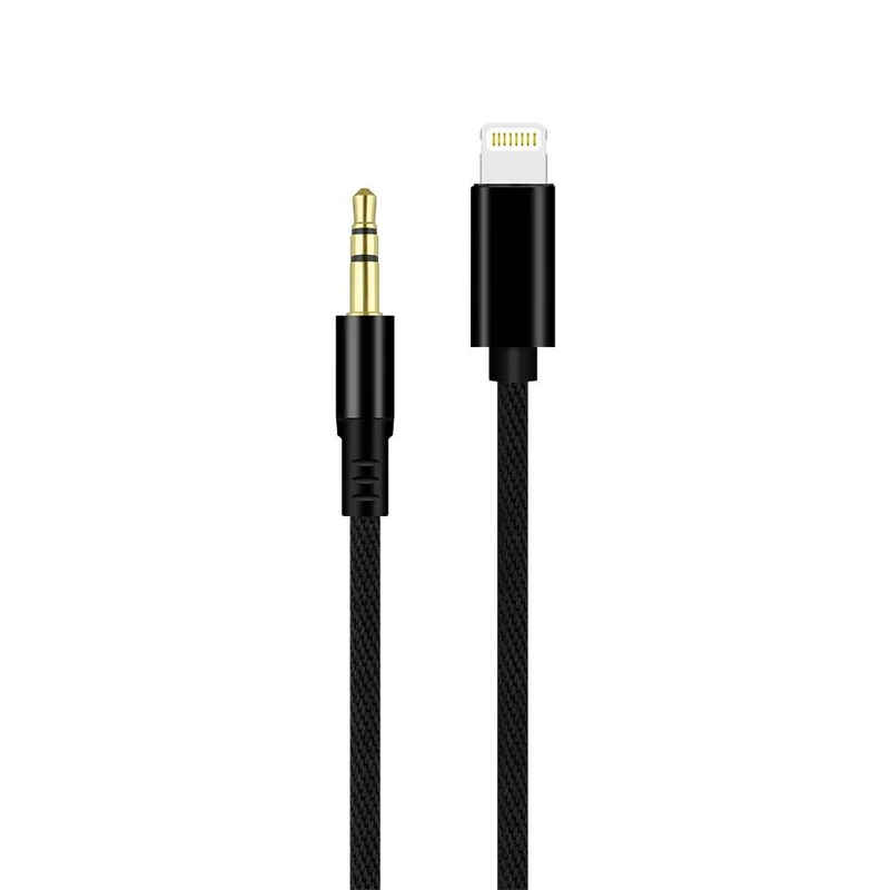 کابل تبدیل AUX به لایتنینگ مدل AUX JBC-025B طول 1 متر
