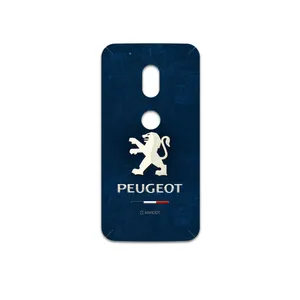 MAHOOT Peugeot-Logo Cover Sticker for Motorola Moto G4 Play