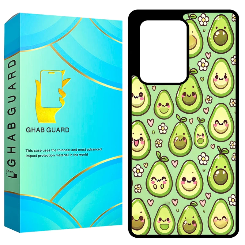 کاور قاب گارد طرح آووکادو مدل GCHPS20U مناسب برای گوشی موبایل سامسونگ Galaxy S20 Ultra 4G / S20 Ultra 5G