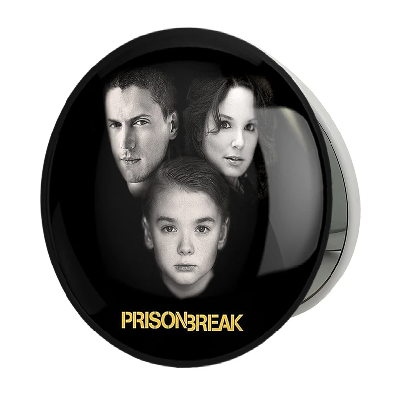 آینه جیبی خندالو طرح سریال فرار از زندان Prison Break مدل تاشو کد 10215 