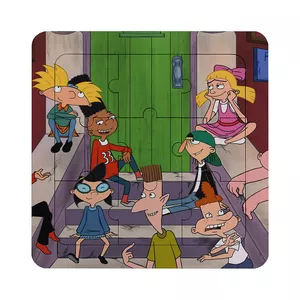 پازل 9 تکه زیگ زاگ مدل hey arnold کد 2024