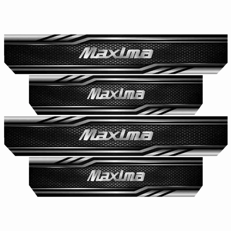 برچسب بدنه خودرو رایسان کد SP2041 مناسب برای ماکسیما مجموعه 4 عددی