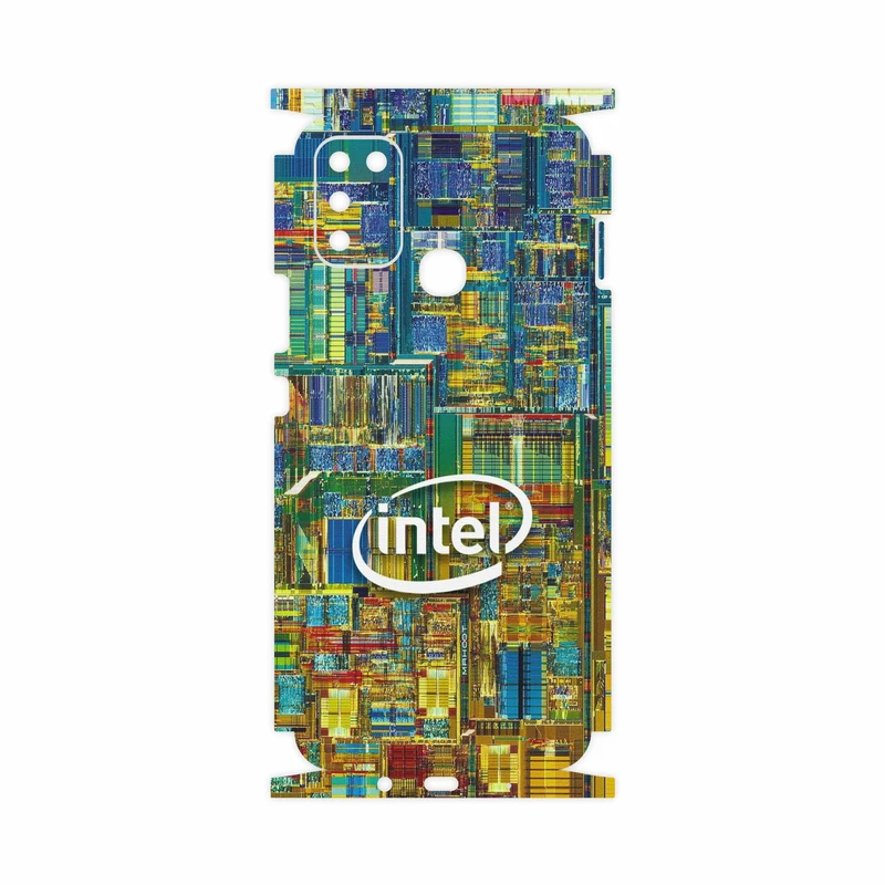 برچسب پوششی ماهوت مدل Intel-Brand-FullSkin مناسب برای گوشی موبایل اینفینیکس Hot 10 Play
