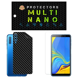 Multi Nano X-SFC Screen Protector For Samsung Galaxy A7 2018 with back skin