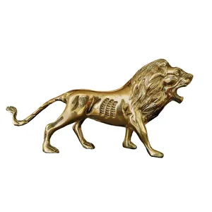 مجسمه برنجی مدل شیر