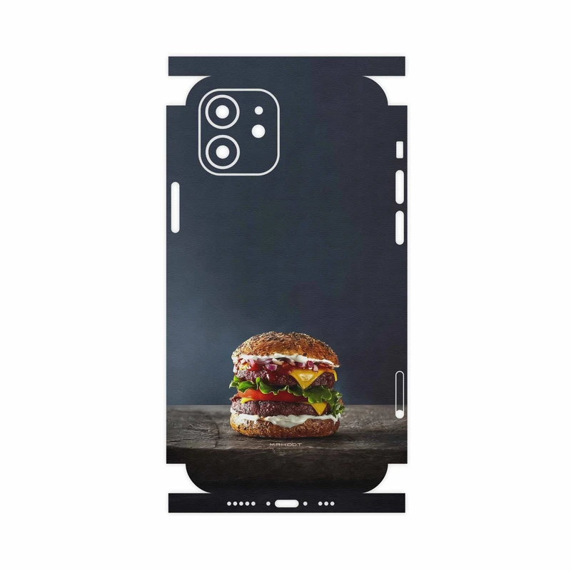 برچسب پوششی ماهوت مدل Hamburger-FullSkin مناسب برای گوشی موبایل اپل iPhone 12
