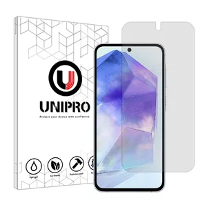 UNIPRO Explosion Proof model transparent screen protector suitable for Samsung Galaxy A55 mobile phone