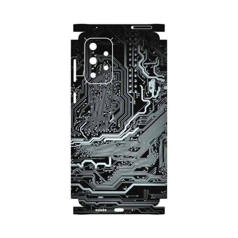 برچسب پوششی ماهوت مدل Black-Printed-Circuit-Board-FullSkin مناسب برای گوشی موبایل سامسونگ Galaxy A73 5G