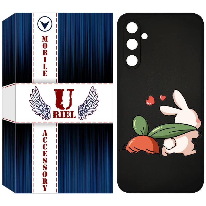 کاور یوریل مدل KSH کد 71 طرح خرگوش مناسب برای گوشی موبایل سامسونگ Galaxy A54