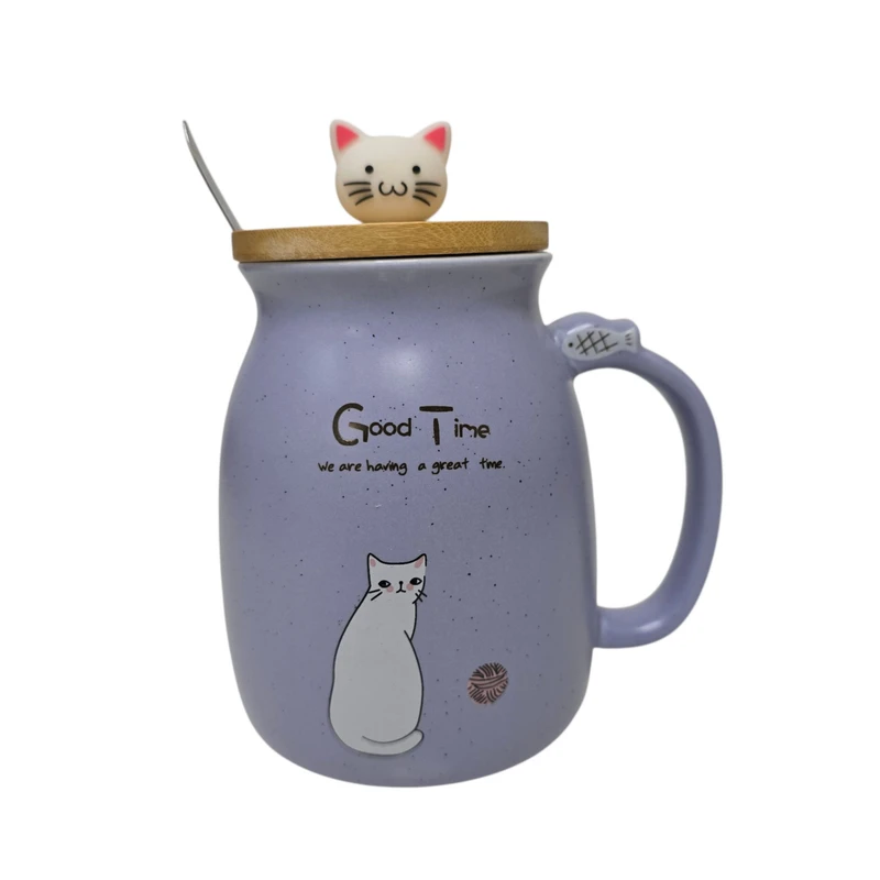 ماگ مدل GOODTIME طرح گربه