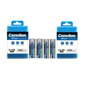 باتری قلمی قابل شارژ کملیون مدل USB-TYPE C LI-ION بسته ۴ عددی