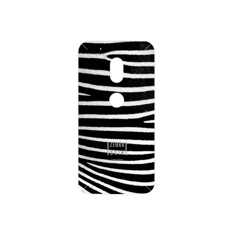 برچسب پوششی ماهوت مدل Zebra Skin مناسب برای گوشی موبایل موتورولا Moto G4 Play