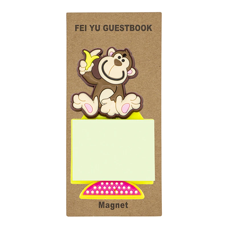 مگنت مدل یادداشت دار طرح میمون فانتزی کد 1380
