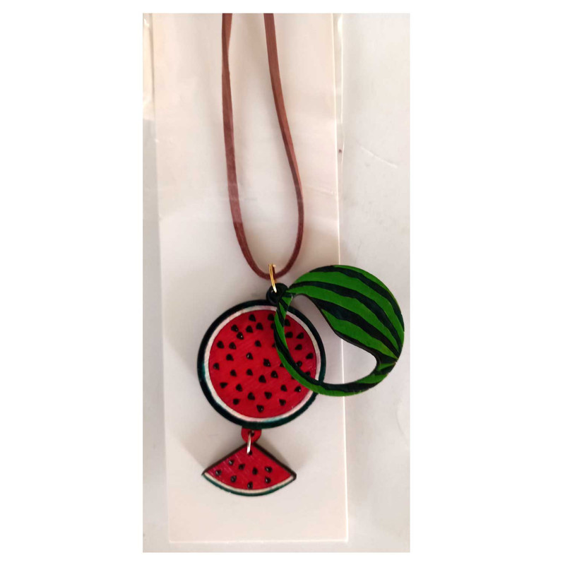 گردنبند دخترانه مدل هندوانه 2 کد Yalda-02