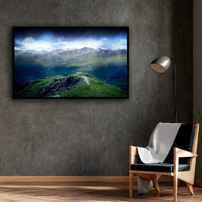 تابلو نوری بکلیت طرح طبیعت تابستانه مدل B-D1496