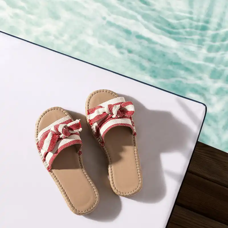 دمپایی زنانه مادام کوکو مدل Lier rd