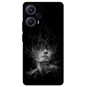 Megafone Face Sketch 7423 Cover For Xiaomi Poco F5