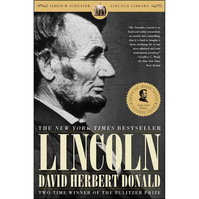 کتاب Lincoln اثر David Herbert Donald انتشارات David Herbert Donald's 