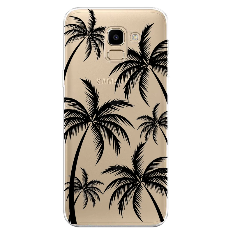 کاور مگافون طرح نخل مدل C52-B مناسب برای گوشی موبایل سامسونگ Galaxy J6 2018