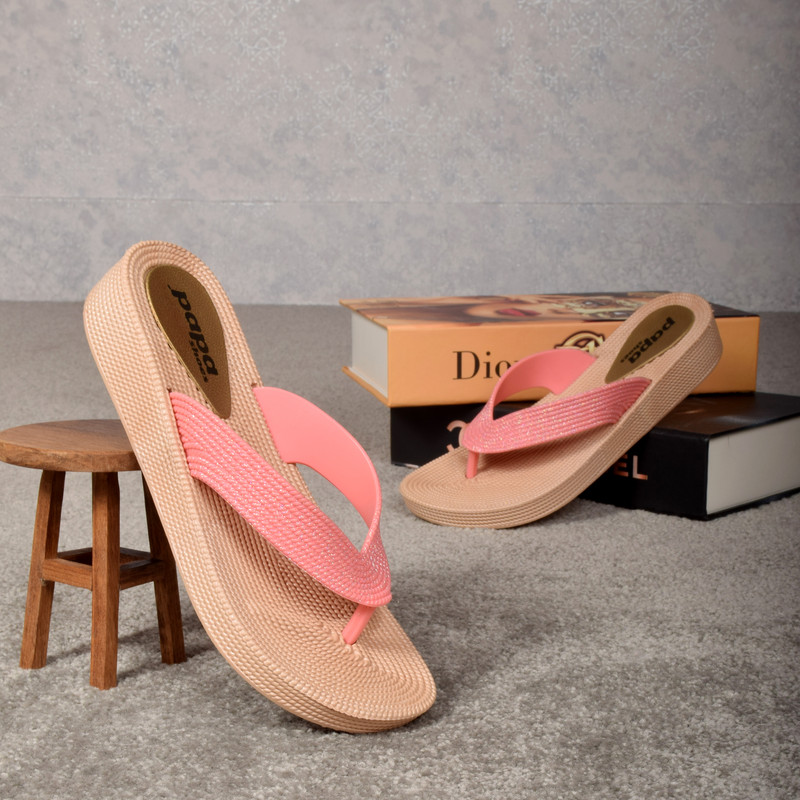 دمپایی لاانگشتی زنانه پاپا مدل GLB.2782