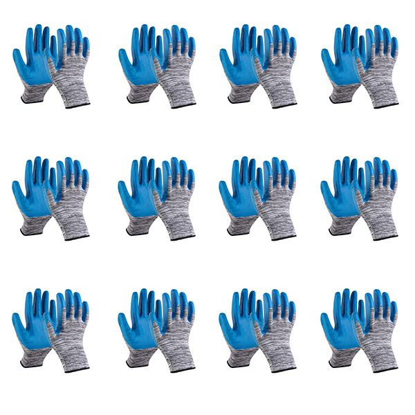 دستکش ایمنی مدل XLB1002 بسته 12 عددی