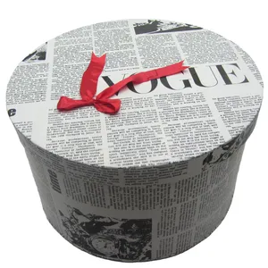 جعبه هدیه طرح روزنامه ای کد 4