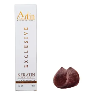 رنگ مو آرتین شماره 5 حجم 100 میلی لیتر رنگ قهوه‌ای روشن