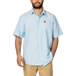 پیراهن آستین کوتاه مردانه جاگو مدل ساده 01