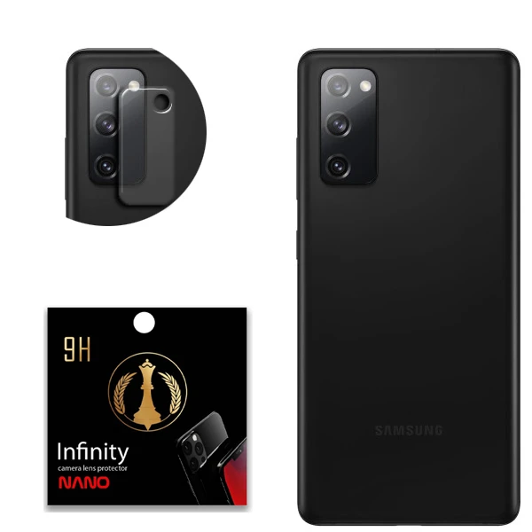 محافظ لنز دوربین نانو اینفینیتی مدل Pro Max مناسب برای گوشی موبایل سامسونگ Galaxy S20 FE