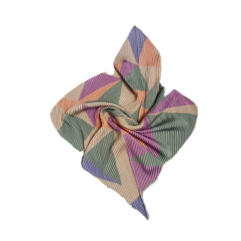 دستمال سر و گردن زنانه مدل پلیسه