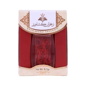 زعفران نگین درجه یک  زعفران کشاورز - 0.5 گرم