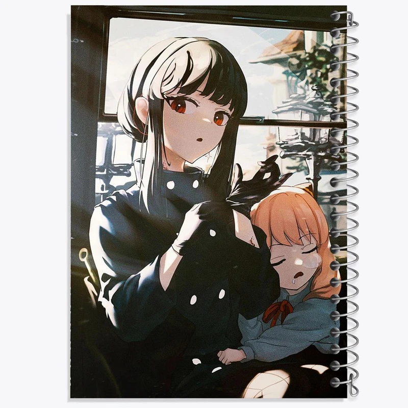 دفتر لیست خرید 50 برگ خندالو طرح انیا فورجر و یور انیمه اسپای ایکس فمیلی Spy x Family کد 17684