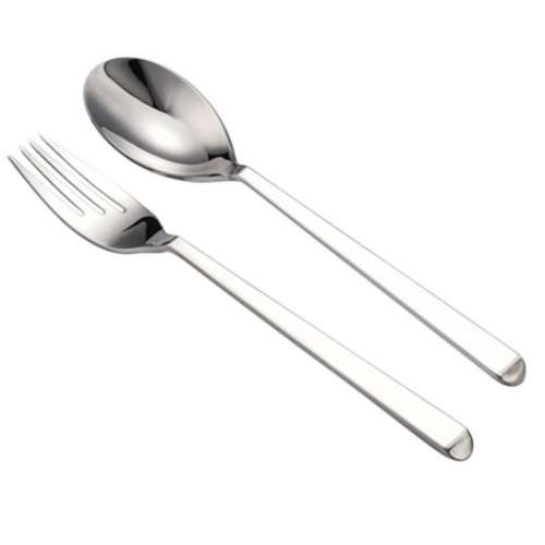 قاشق و چنگال جی فی نی مدل 01 مجموعه 2 عددی