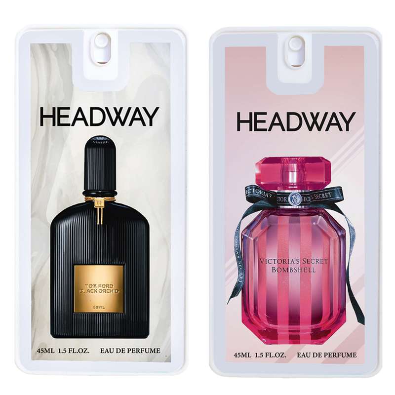 عطر جیبی هدوی مدل ویکتوریا سکرت بامبشل و تام فورد بلک ارکید حجم 45 میلی لیتر مجموعه 2 عددی