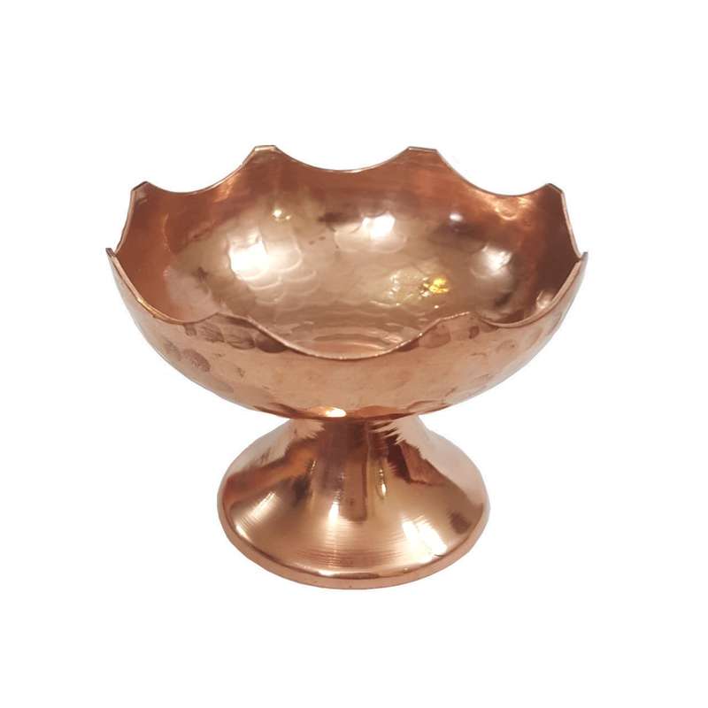 کاسه مسی مدل تک پایه کد AZ_01