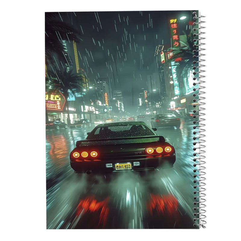 دفتر نت موسیقی 50 برگ مدوپد مدل need for speed کد DF13603