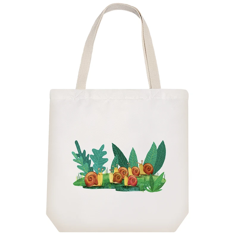 ساک خرید خندالو مدل حلزون های بامزه کد H1786