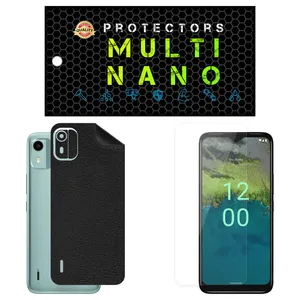 Multi Nano X-SFL Screen Protector For Nokia C12 Plus with back skin