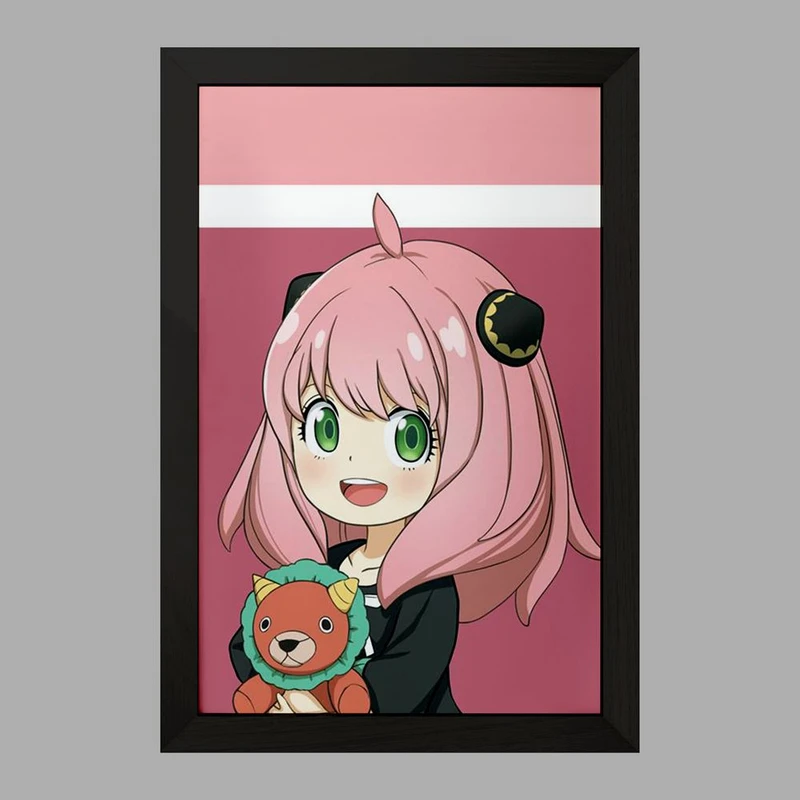 تابلو خندالو مدل انیا فورجر انیمه اسپای ایکس فمیلی Spy x Family  کد 17709