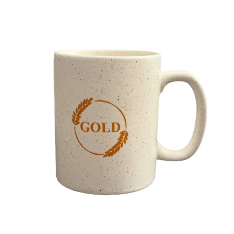 ماگ طرح حالت گرانیت با نوشته انگلیسی مدل GOLD